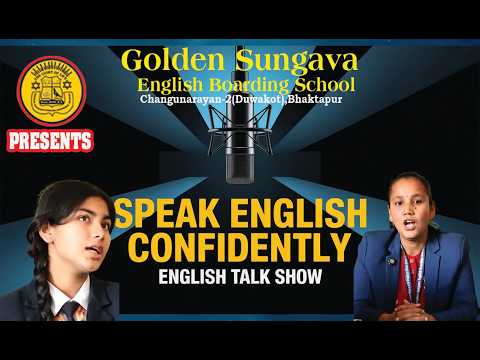 BOOK TALK SHOW | GOLDEN SUNGAVA ENGLISH BOARDING SCHOOL | Monila Khatri | Kristuti Baral