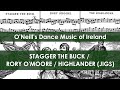 DMOI115-117 Stagger the Buck/Rory O'More/Highlander (Jigs on Irish tenor banjo)