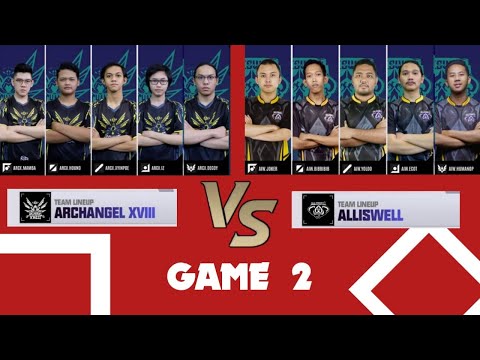 ASL Winter 2021 : ARCHANGEL XVIII VS ALLISWELL BAROKAH [ GAME 2 ] GARENA AOV