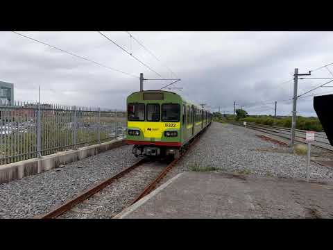6 Car DART 8100 Class EMU at Clongriffin