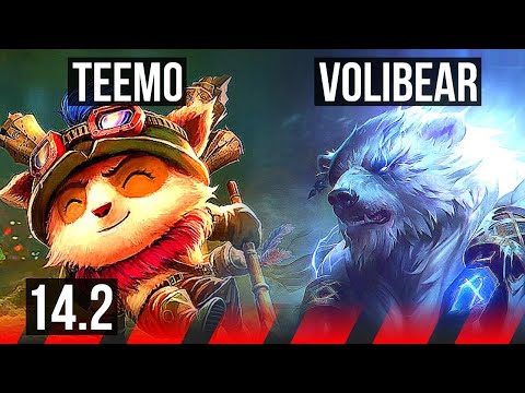 TEEMO vs VOLIBEAR (TOP) | 5/1/2 | BR Master | 14.2