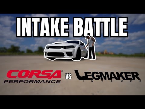 Is The Hellcat Corsa Performance Air Intake LOUDER Than Legmaker...