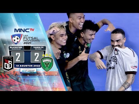 Kejar - Kejaran Goal Blacksteel FC (2) VS Vamos FC (2) | LIGA FUTSAL PROFESIONAL 2021