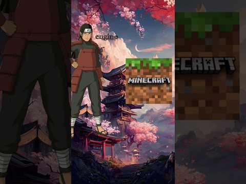 EPIC: Naruto Characters in Minecraft Part 2!! #shorts #anime