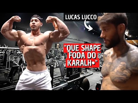 LUCAS LUCCO FICA BUGADO AO VER SHAPE DO RAMON DINO