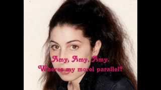 Amy Winehouse - Amy, Amy, Amy (With Lyrcis)