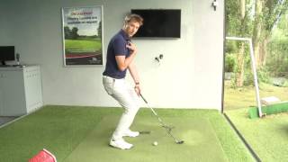 Natural set up in golf