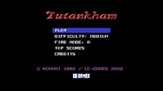 COMMODORE 64 =+ TUTANKHAM += NEW PORT GAME 2022