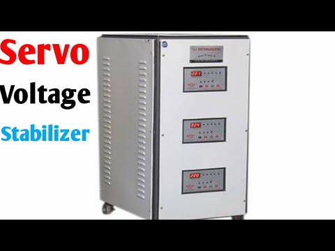 How does servo voltage stabilizer works