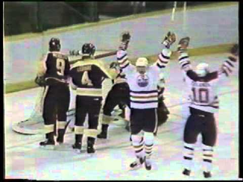 Kings V Oilers 1987 playoffs round 1 game 2 period 1