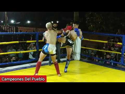 🥊Pablo Quiroga Vs Rodrigo Bogado - MUAY THAI - SEMI PRO - Campeones Del Pueblo - Siempre Humilde