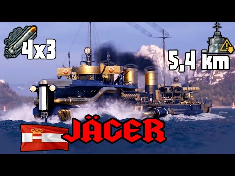 JÄGER - the NEW 5,4 STEALTH Destroyer - World of Warships
