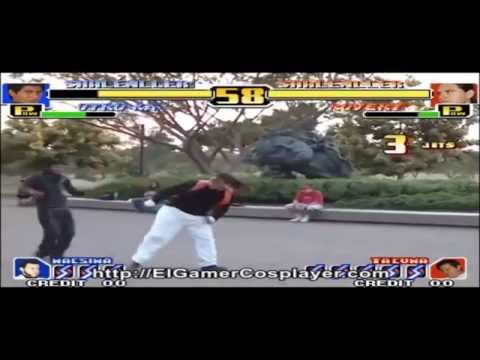 Real Life K.O.F 2014 K' VS Robert