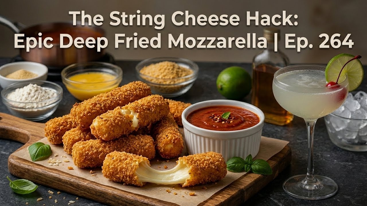 The String Cheese Hack: Epic Deep Fried Mozzarella