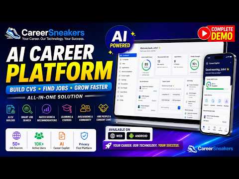 CareerSneakers: AI CV Copilot video thumbnail