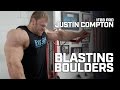 IFBB Pro Bodybuilder Justin Compton Trains Shoulders Contest Prep
