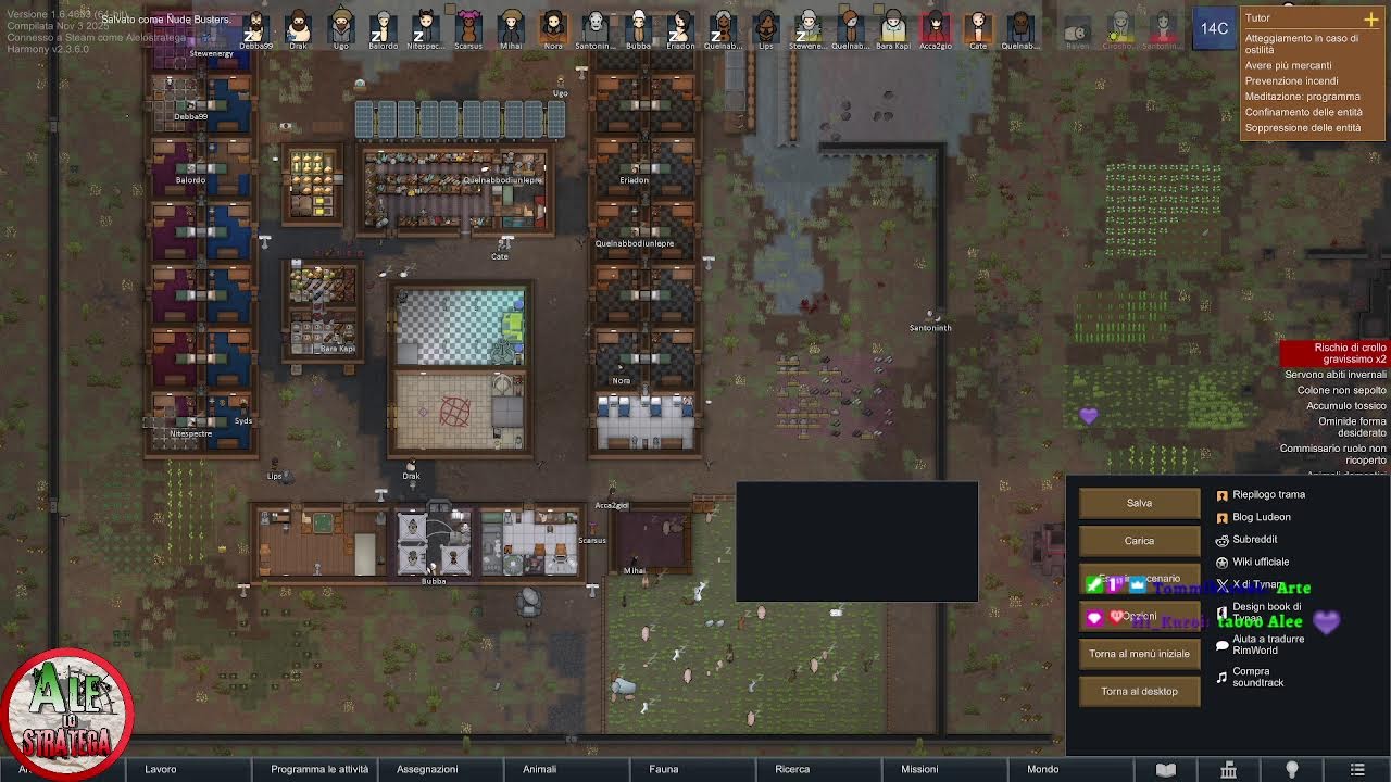 EVOLVIAMO IL MONOLITE, SARA' LA FINE? || RIMWORLD gameplay ITA || #10