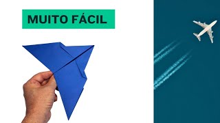 Como fazer Aviao de papel que vai e volta 