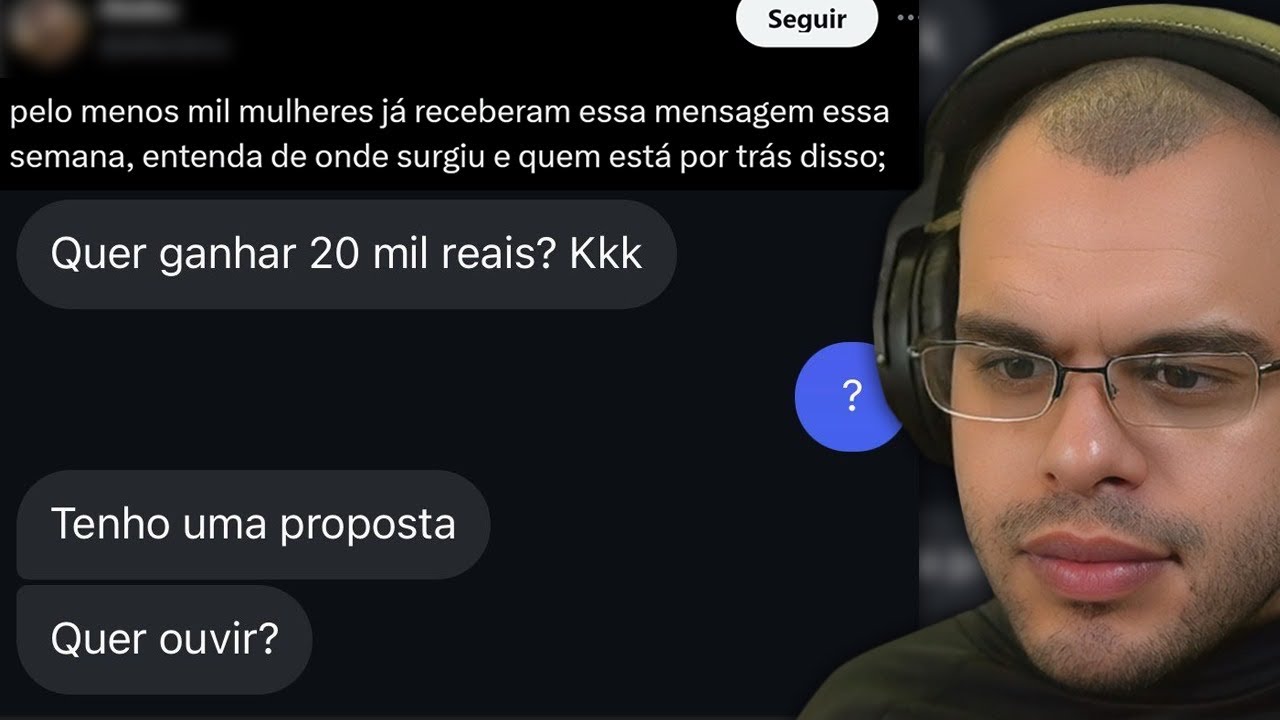 TOMOU EXPOSED POR OFERECER DINHEIRO PARA MULHERES