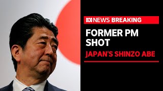 Former Japanese Prime Minister Shinzo Abe shot during speech, suspect arrested | ABC News