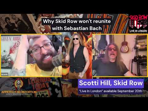 Why Skid Row won't reunite with Sebastian Bach, Scotti Hill explains | AFD CLIPS