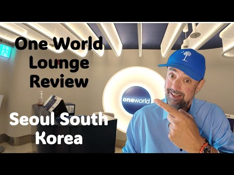 Oneworld Business Class Lounge Review | Incheon Airport (ICN) Seoul: American Airlines & Partners