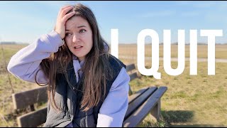 I QUIT My Job... what's next?