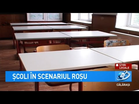 Școlile din Perișoru și Căscioarele, în scenariul roșu