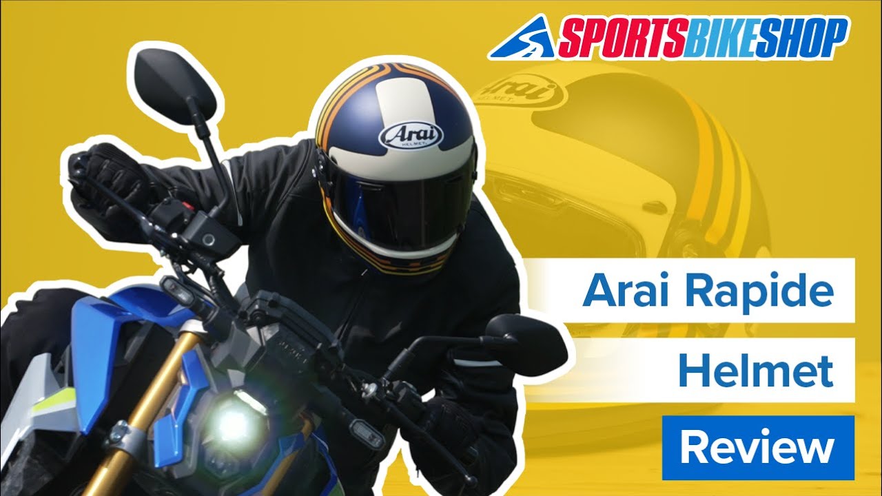 Arai Rapide - Ha Yellow Video