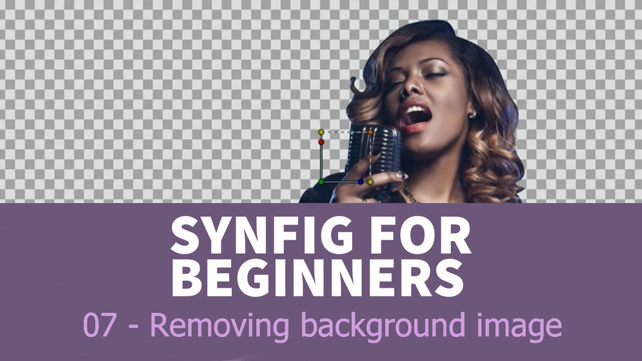 Synfig for beginners: 07 - Removing a background from an image