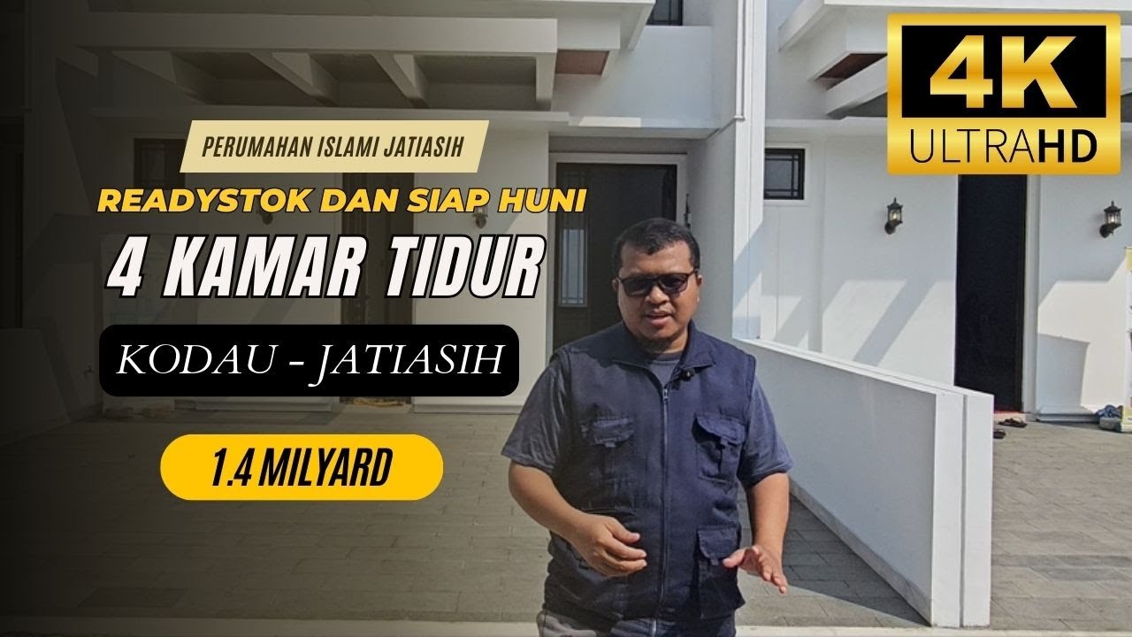 Rumah Dijual di Kodau, Bekasi Mewah Siap Huni Bebas Banjir
