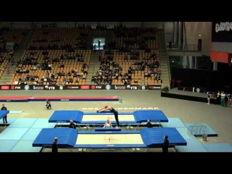 JUHASZ Zsolt Mate (HUN) - 2015 Trampoline Worlds - Qualification TR Routine 1