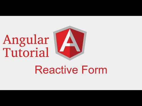 Angular forms tutorial make a reactive form