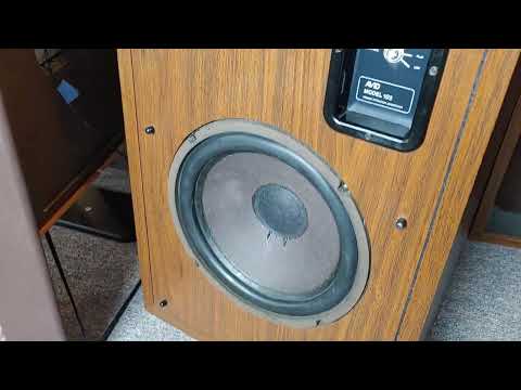 Vintage 70's AVID Model 102 Speakers. 2 Way in heavy cabinets.