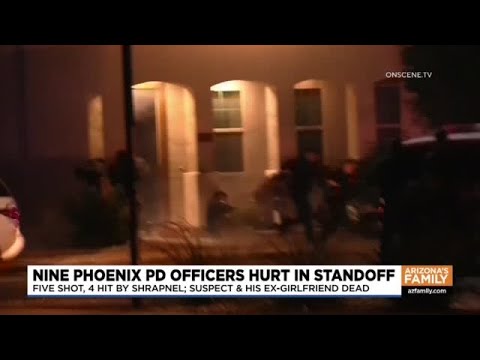 News Update: Nine Phoenix PD officers hurt in standoff