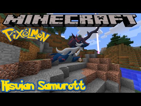 HOW TO FIND HISUIAN SAMUROTT IN PIXELMON REFORGED - MINECRAFT GUIDE