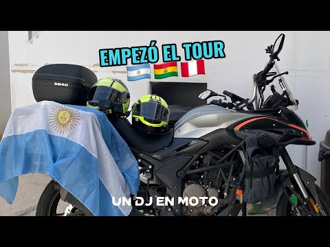 EMPEZÓ EL TOUR POR SUDAMÉRICA CON LLUVIA😱‼️SANTIAGO DEL ESTERO🇦🇷 [UN DJ EN MOTO]