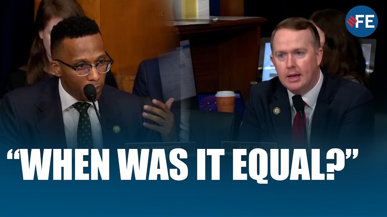 Video: House Oversight DEI hearing features Menefee exchange on racial disparities and historical discrimination