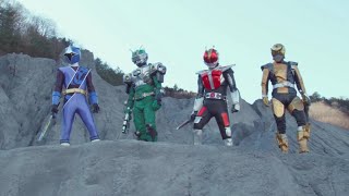Download lagu Chou Super Hero Taisen - Kamen Rider and Super Sentai Fight Together mp3
