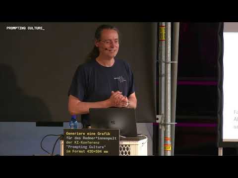 Video Thumbnail: PROMPTING CULTURE_ Golem oder Deus ex machina - Grundlagen zur Algorithmischen Intelligenz