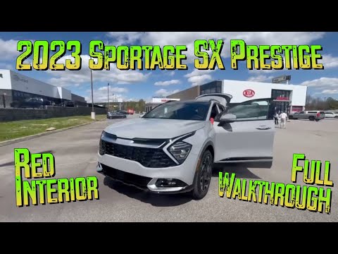 Brand New 2023 Kia Sportage SX Prestige Full Walkthrough!