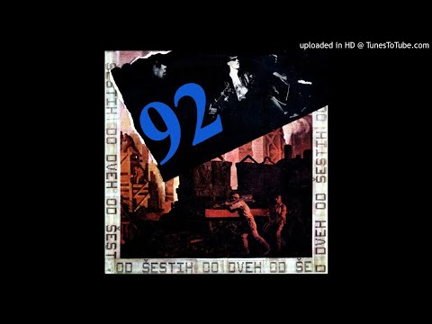 Grupa 92 - Od šestih do dveh/Tujci 7" (punk, synth, new wave, Yugoslavia, 1980)