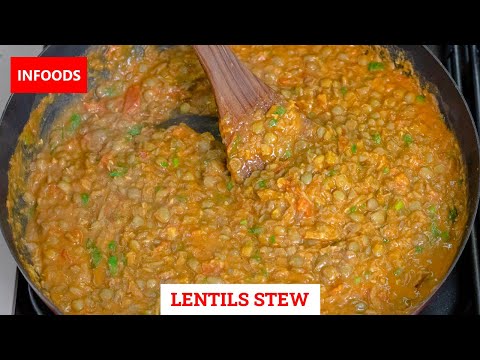 Lentils Stew Recipe | How to Make Lentils Stew | Kenyan Kamande Recipe | Infoods
