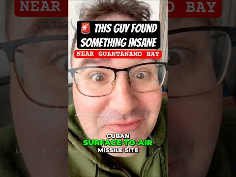 Ryan Mcbeth Found Something INSANE Near Guantanamo Bay. #shorts #news #cuba #geopolitics #osint #war