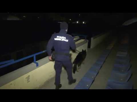 controlli polizia municipale stadio lungobisenzio