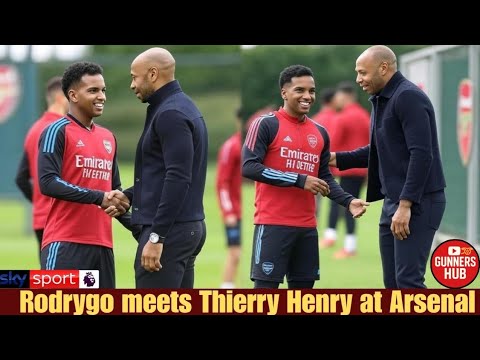 RODRYGO GOES SHOCKS ARSENAL IN FIRST TRAINING, FANS GO WILD AFTER REAL MADRID MOVE!