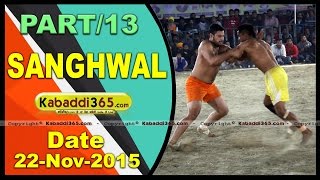 (13) Sanghwal ( Jalanhar) Kabaddi Tournament 22 Nov 2015