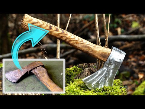 Rostige Axt restaurieren - Schritt für Schritt Anleitung