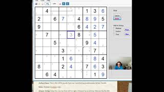Solving a sudoku from gmpuzzles.com
