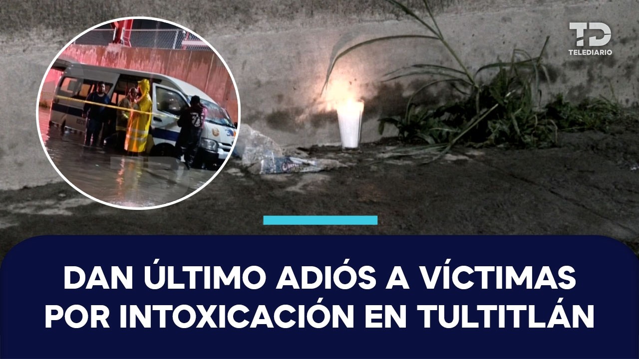 Entre coronas y dolor, despiden a víctimas de la tragedia de la combi en Edomex